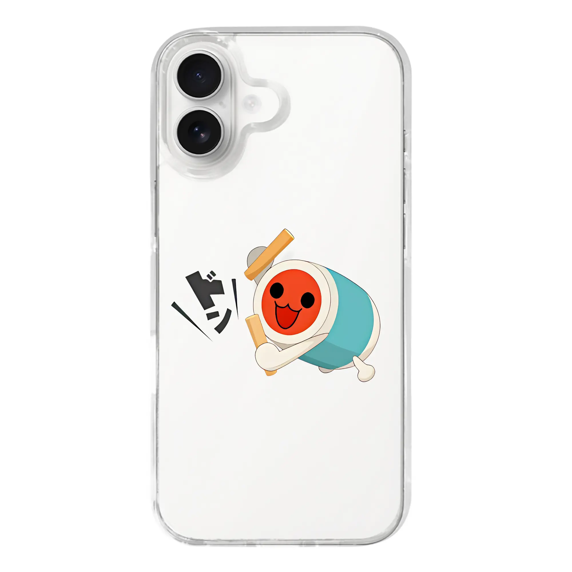 太鼓の達人 グッズ - iPhone 17シリーズ 透明スマホケース – 薄型・耐衝撃・精密フィット保護カバー